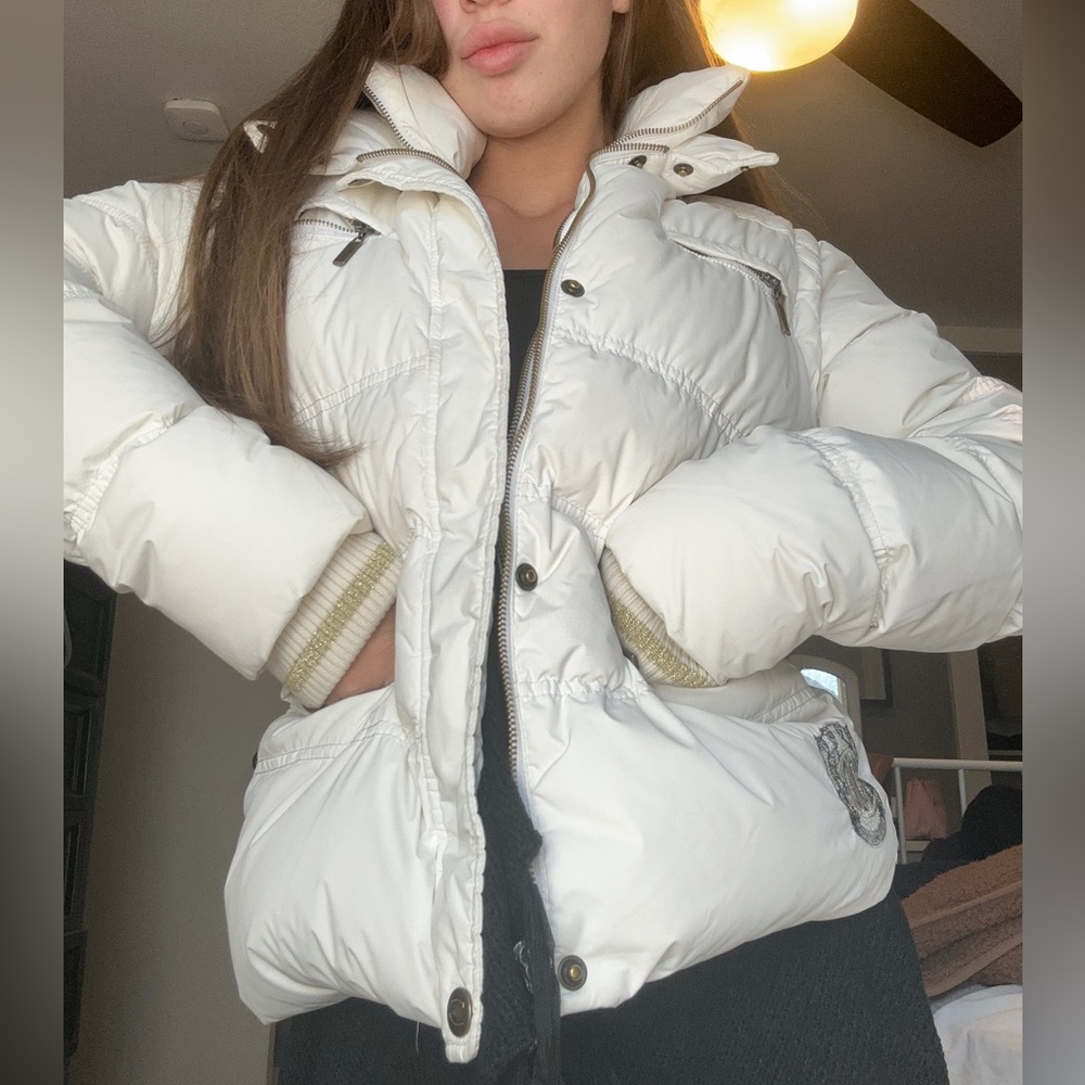 Roberto Cavallli Down Puffer Coat. (removable arms)